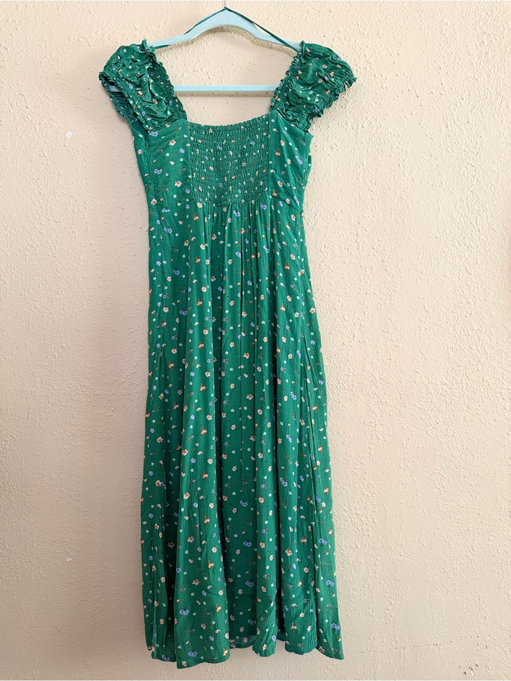 ASTR THE LABEL | Revolve Keepsake Dress in Green Floral - Size XS - Picture 6 of 7